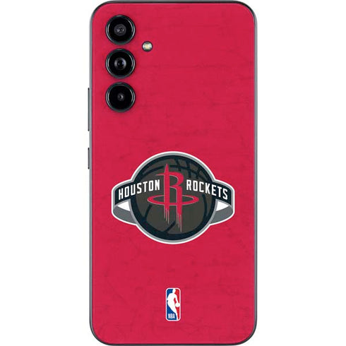 NBA Houston Rockets Distressed Galaxy A54 5G Skin